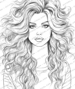 Hairstyles Coloring