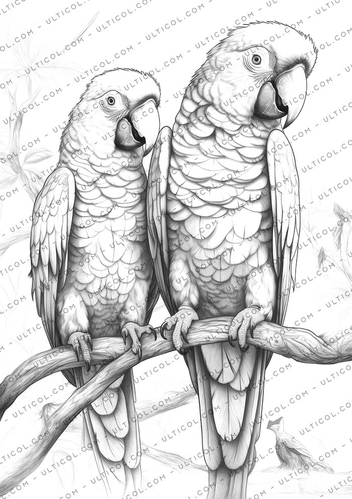 Parrot Coloring