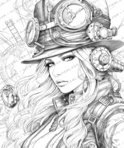 Steampunk Coloring