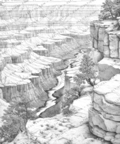 Grand Canyon Coloring