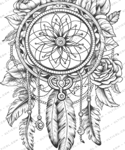 Dreamcatcher Coloring