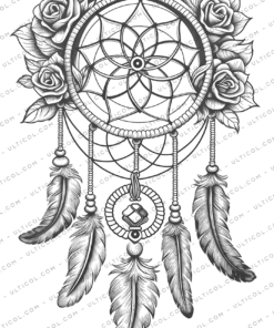 Dreamcatcher Coloring