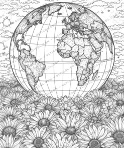 Earth day Coloring
