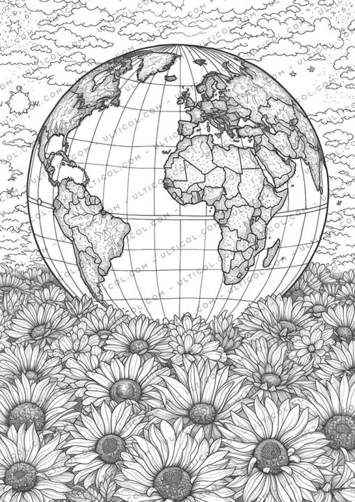 Earth day Coloring
