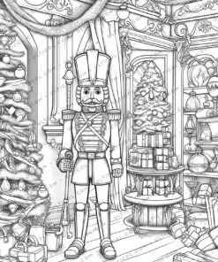 Christmas Nutcracker Coloring
