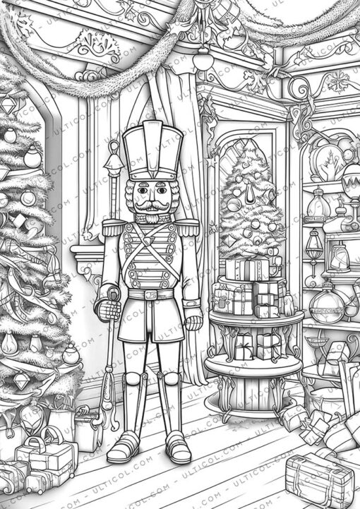 Christmas Nutcracker Coloring