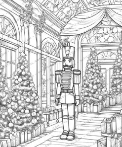 Christmas Nutcracker Coloring