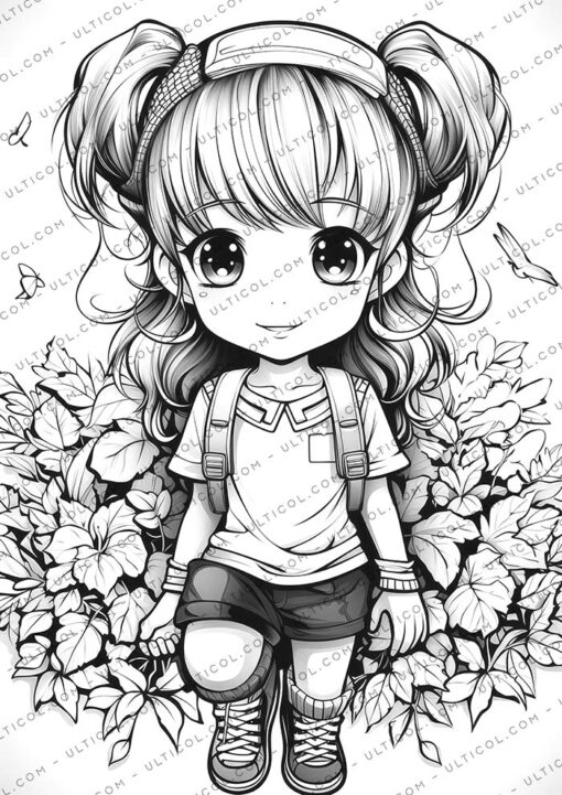 Kawaii Chibi Coloring