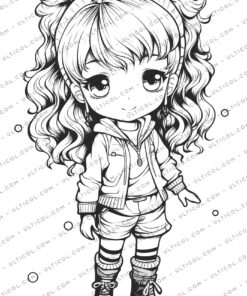 Kawaii Chibi Coloring