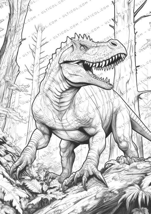 Carnotaurus Coloring