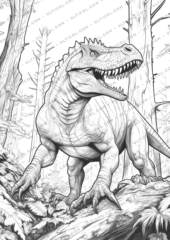 Carnotaurus Coloring