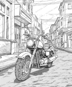Motorcycle Coloring