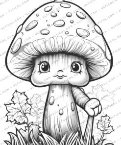 Mushroom Coloring