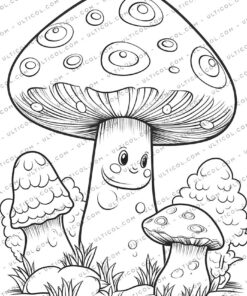 Mushroom Coloring