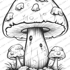 Mushroom Coloring