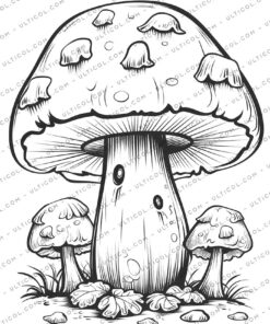 Mushroom Coloring