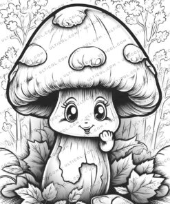 Mushroom Coloring