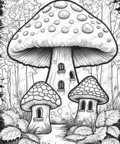 Mushroom Coloring