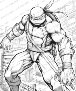 Teenage Mutant Ninja Turtles Coloring