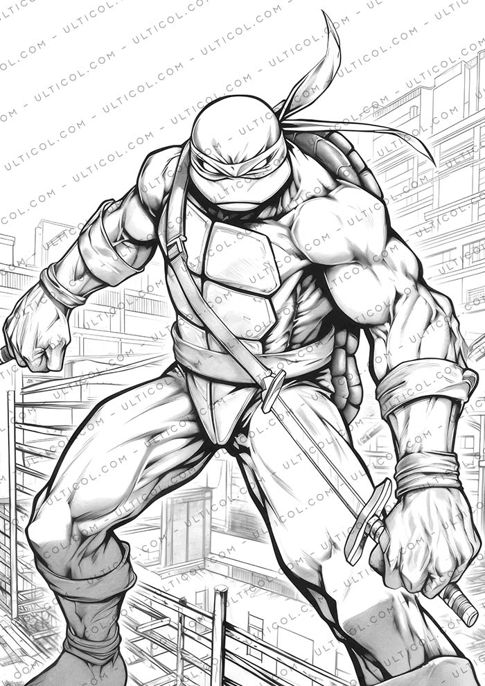 Teenage Mutant Ninja Turtles Coloring