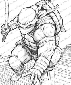 Teenage Mutant Ninja Turtles Coloring
