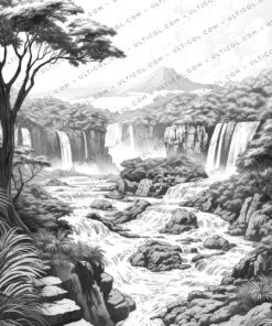 Waterfall Coloring