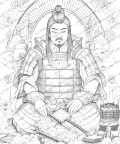 Samurai Coloring