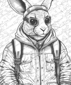 Bad bunny Coloring