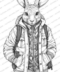 Bad bunny Coloring