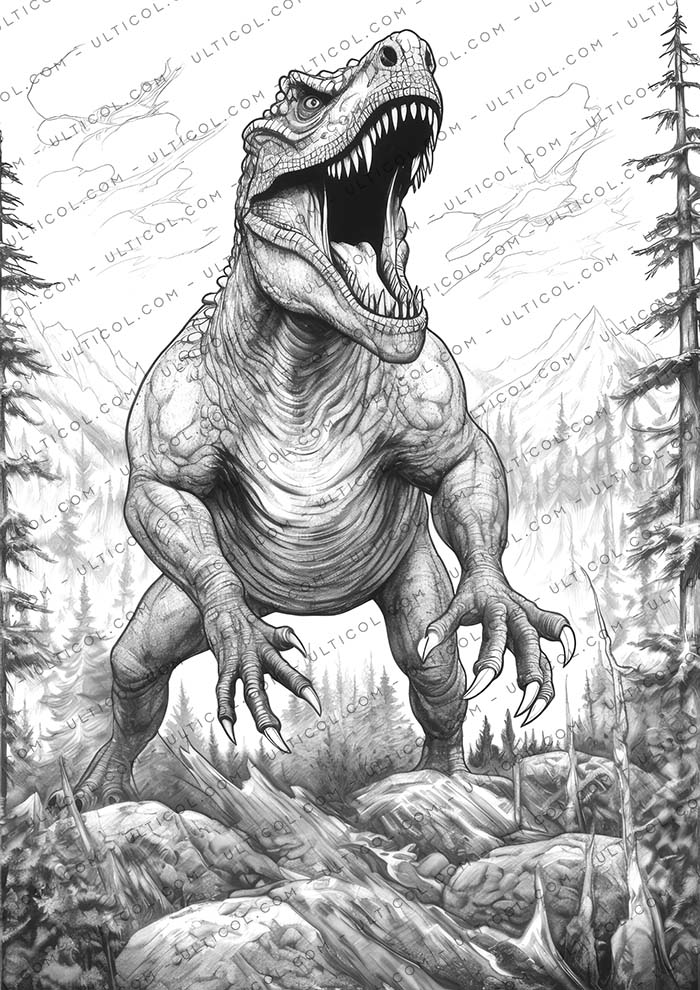 Carnotaurus Coloring