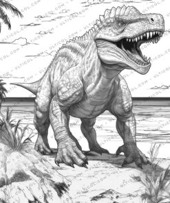 Carnotaurus Coloring