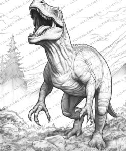Carnotaurus Coloring