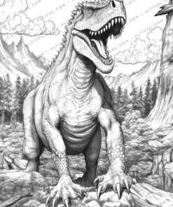 Carnotaurus Coloring