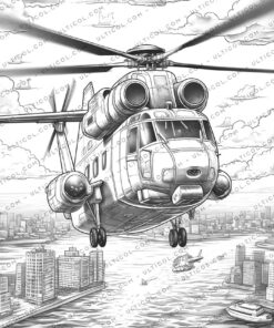 Helicopter Coloring