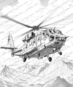 Helicopter Coloring
