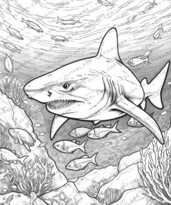 Shark Coloring