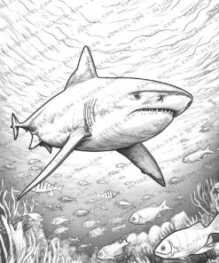 Shark Coloring