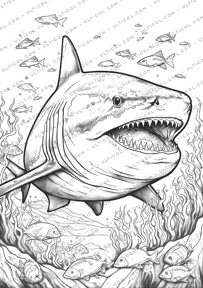 Shark Coloring