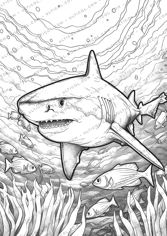 Shark Coloring