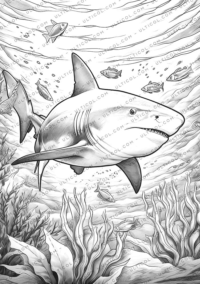 Shark Coloring