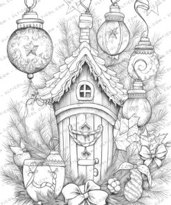 Christmas Decoration Coloring