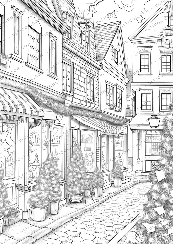 Christmas Decoration Coloring