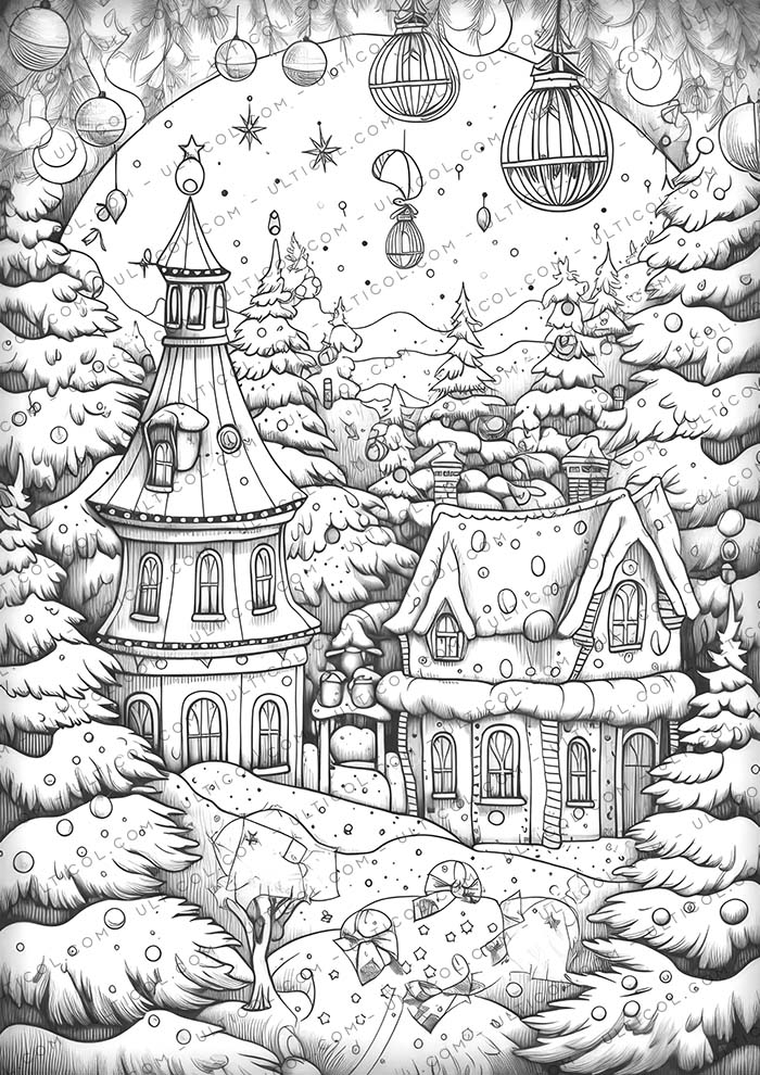 Christmas Decoration Coloring