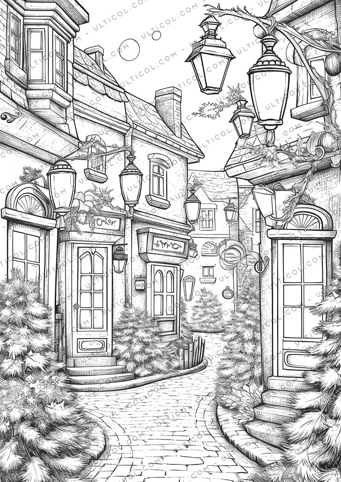 Christmas Decoration Coloring