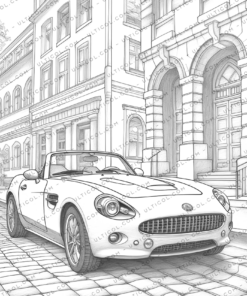 Sports Cars Coloring