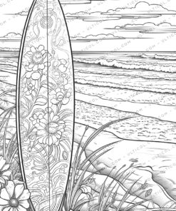 surfboard coloring