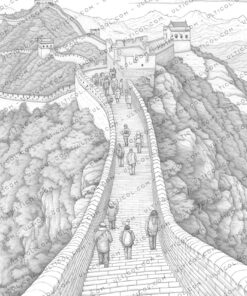 Great Wall of China Coloring