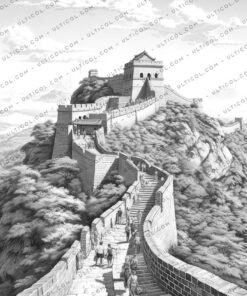 Great Wall of China Coloring