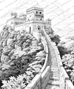 Great Wall of China Coloring