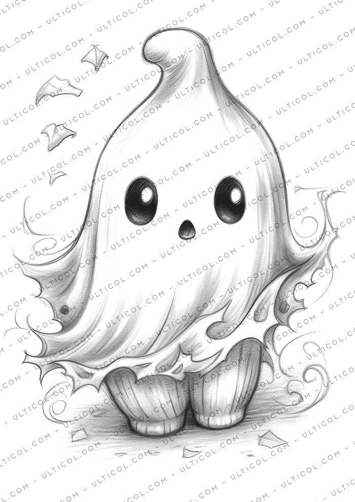 Ghost Coloring Book